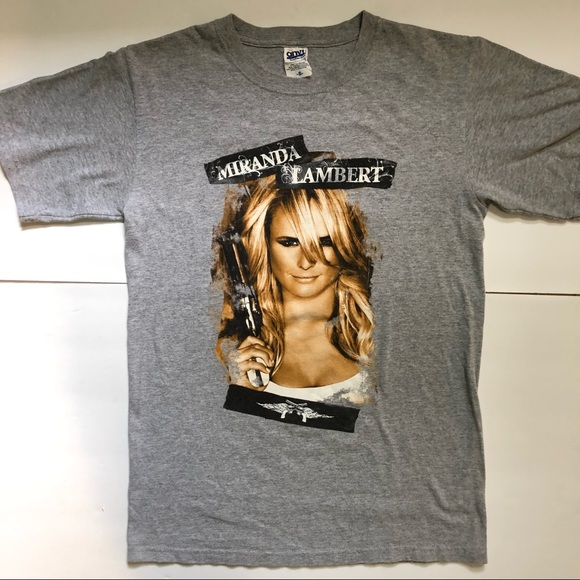 Miranda Lambert Country music star 2006 concert grey t shirt size small - Picture 8 of 13